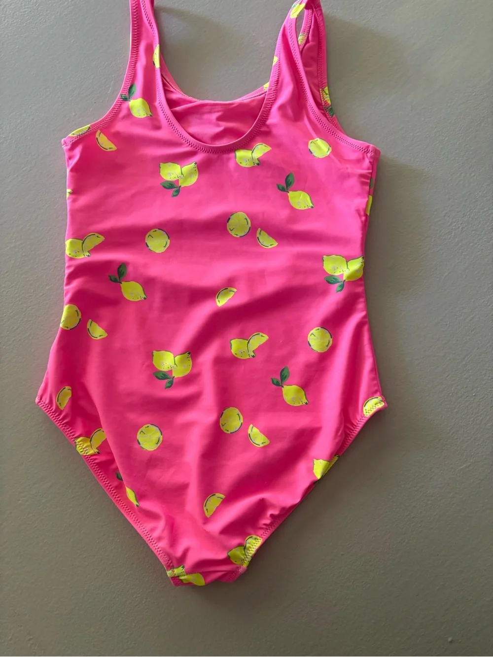 Gap kids pink lemon cutout swimsuit one piece. XXL